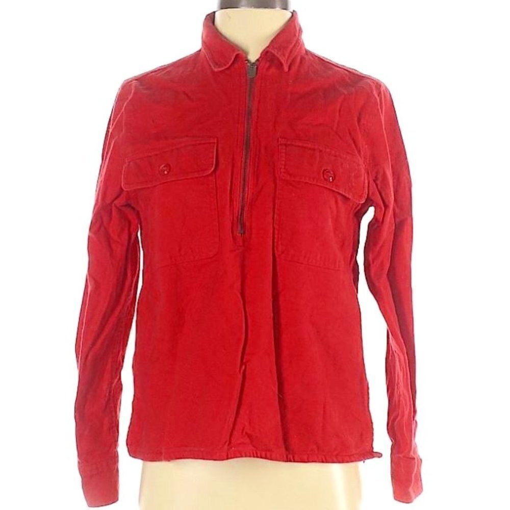 Woolrich Half Zip Long Sleeve Pullover Sweater Sm